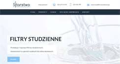 Desktop Screenshot of filtrystudzienne.pl